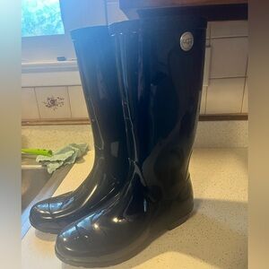 Black UGG Rain boots